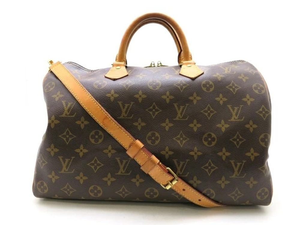 LOUIS VUITTON Speedy Bandouliere Shoulder Bag Monogram